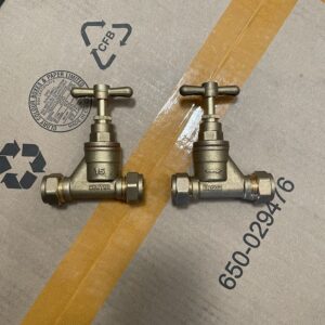 15mm compression stop cock (PAIR)