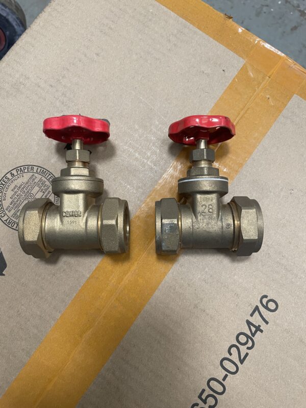 28mm compression gate valve PAIR (Copy)